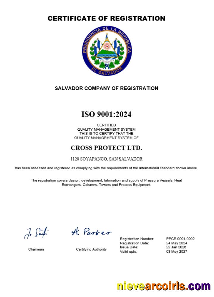 Salvador business registration certificate